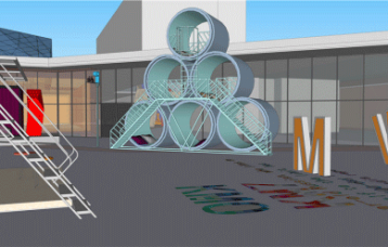 山西大学城集装箱设计