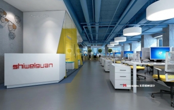 海口拾味馆办公室设计