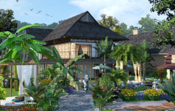 攀枝花五山别院小镇设计