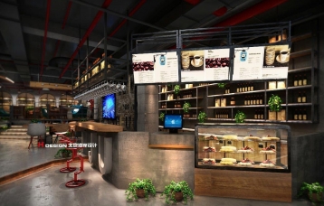 北京小菊咖啡厅设计