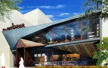 北京咖啡陪你凯泰店设计