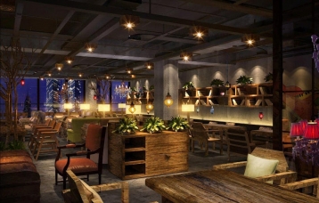 漫咖啡厅设计 朝阳门店