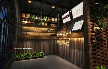 河北保定兜友咖啡厅设计