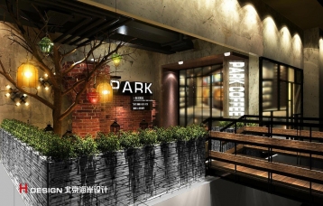 黑龙江百盛咖啡厅设计