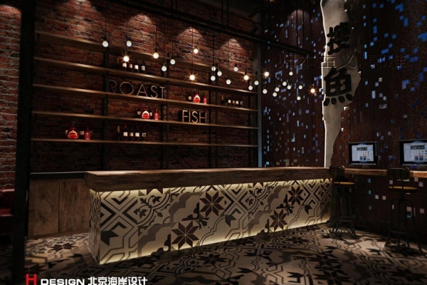 吉林长春搜鱼餐厅设计
