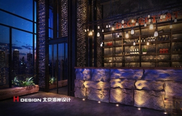 长春炙青春徒手烧烤店设计