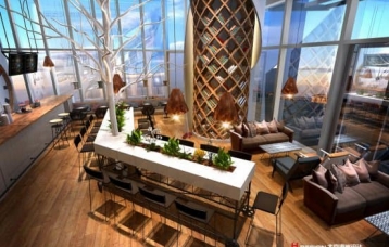 咖啡馆与书餐饮空间设计