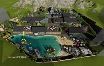 隐逸水镇设计