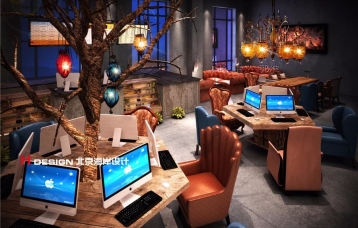 北京漫威网咖设计