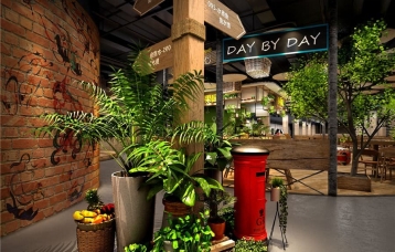 铜城味道美食城设计