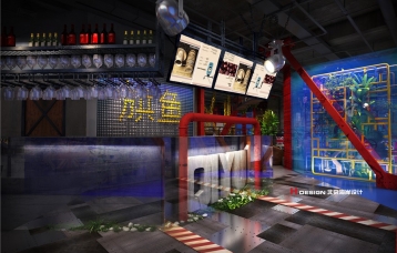 大连旗鱼网咖设计