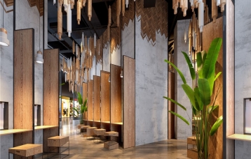 红树林度假世界面馆设计