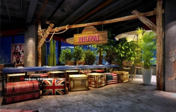 荣成牛排店设计案例