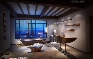 长岛海河小馆民宿设计