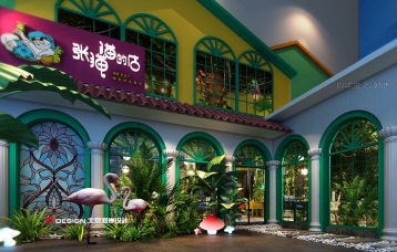 张猫猫的店餐饮空间设计