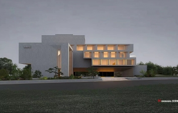 淮北南湖龙波美术馆设计案例