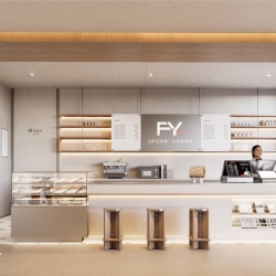 北京前门福艺咖啡馆设计案例效果