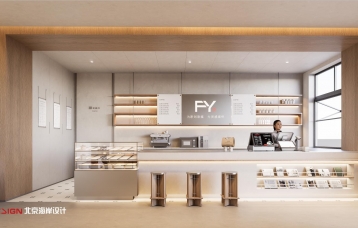 北京前门福艺咖啡馆设计案例效果